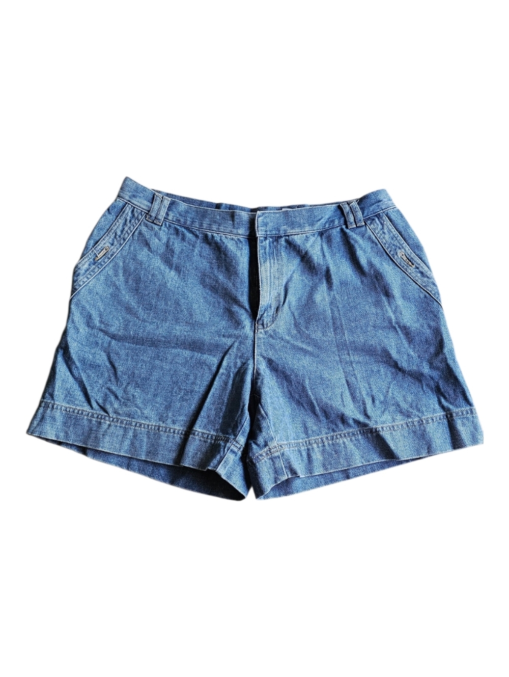 Liz Claiborne Denim Mom Shorts Size 14 High Rise Vintage 90s Relaxed Fit Jean